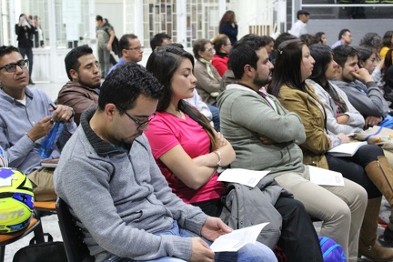 Fotografía de una de las sesiones desarrolla en la Cátedra Doctoral