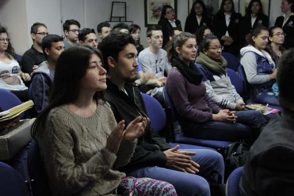 Fotografía estudiantes universitarios participantes