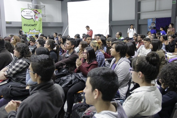 fotografía estudiantes en evento