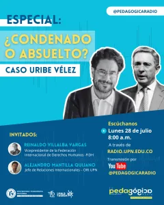 Uribe Vélez declarado culpable por fraude procesal y soborno en actuación penal